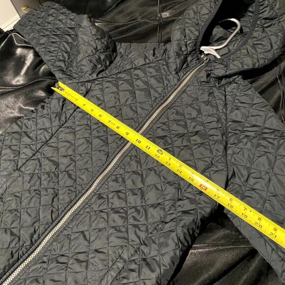 Columbia Puffer Jacket Women's S Black Quilted Full-Zip Insulated Hooded Winter - Picture 5 of 9